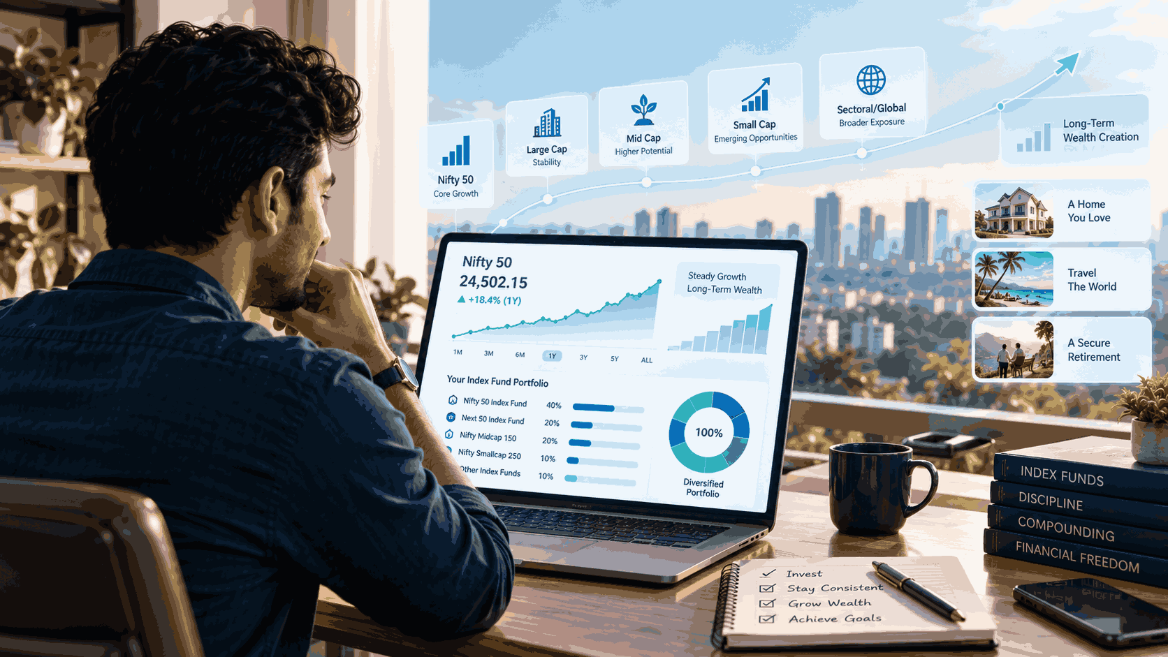 how to invest in index funds